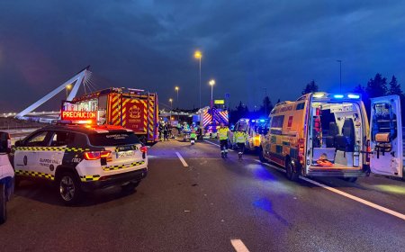 Una muerte “brutal” de principio a fin: confundidos los cadáveres de dos víctimas en el choque frontal de dos coches en Las Rozas