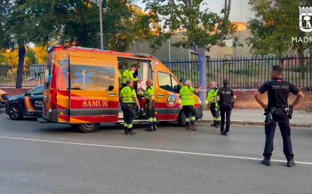 Herida una mujer de 60 años en Madrid al ser atacada con un cúter por la espalda