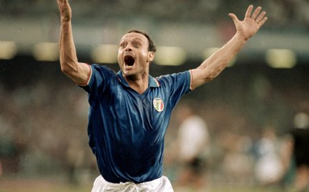Muere a los 59 años ‘Totò’ Schillaci, la mirada apasionada del gol