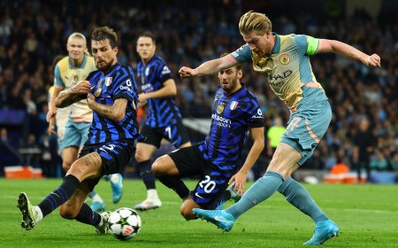 El City se estrella contra el muro del Inter en el Etihad