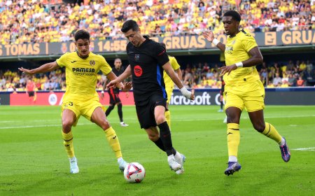 Villarreal - Barcelona, en directo | Lewandowski pone por delante al equipo azulgrana