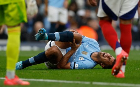 El City teme por la rodilla derecha de Rodri