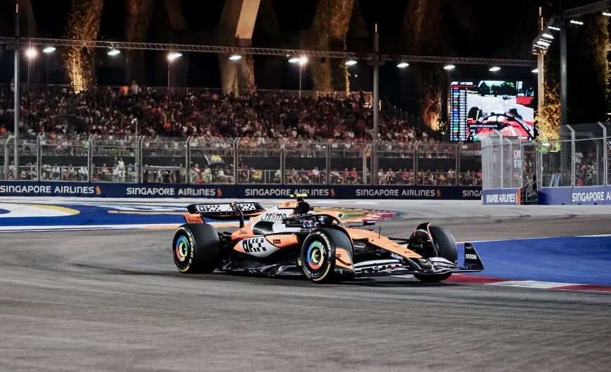 Norris se gusta; Verstappen, se calienta en el GP de Singapur