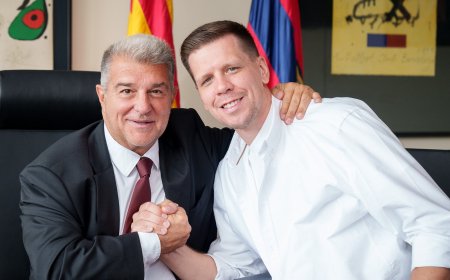 Tras la llamada de Lewandowski,  Szczesny se suma a la familia de Laporta