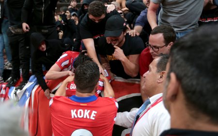 Los identificados de los incidentes en el derbi, expulsados de manera permanente del Atlético