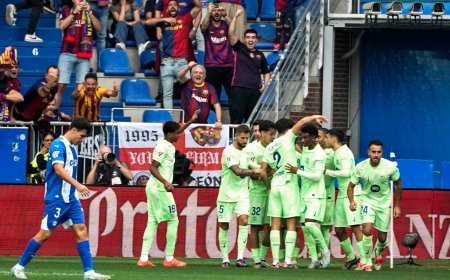 Alavés - Barcelona en directo | Hat-trick de Lewandowski en 31 minutos de partido