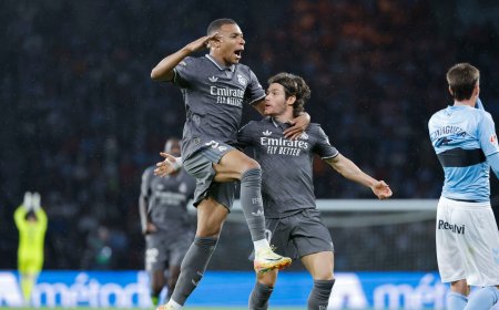 El Madrid resuelve a la antigua contra el Celta