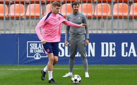 Atlético - Lille en directo | Simeone apuesta por la misma delantera que en el partido ante el Madrid