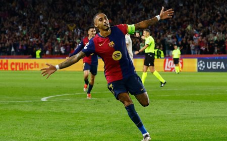 Barcelona - Bayern Múnich, en directo | El Barça golea al Bayern gracias a un espectacular Raphinha