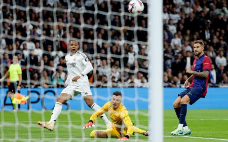 Real Madrid - Barcelona en directo | El clásico se marcha al descanso con tablas en el marcador