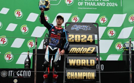 Ai Ogura, un campeón de Moto2 producto de La Masia japonesa de Honda en Barcelona