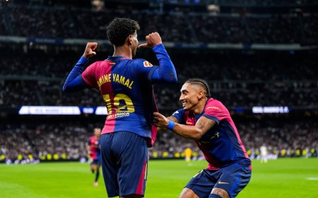 El Real Madrid y LaLiga anuncian una investigación por los insultos racistas contra Lamine Yamal y Raphinha en el Bernabéu