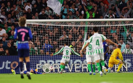 Betis - Atlético en directo | Giménez marca en propia y adelanta al Betis