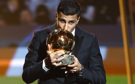 El Balón de Oro encumbra por partida doble al fútbol español al premiar a Rodri y Aitana Bonmatí