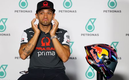 Un Mundial de Moto GP con el cuerpo en Malasia y el corazón en Valencia: “Lo mejor sería no competir”, afirma Jorge Martín