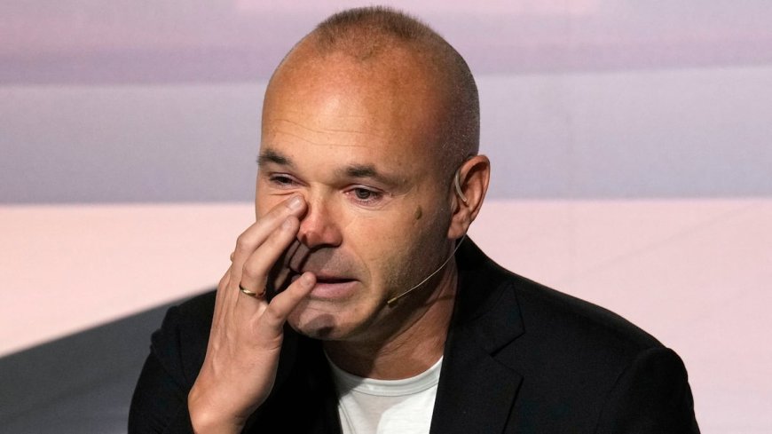 La despedida de Andrés Iniesta, en directo | El futbolista se retira a los 40 años entre lágrimas: “Nunca imaginé que llegaría este día”