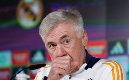 Ancelotti: “Después de las palabras, hay que actuar. Las palabras se las lleva el viento”