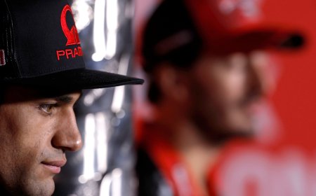 Jorge Martín y Pecco Bagnaia, un cara a cara definitivo de buen rollo por el título de MotoGP