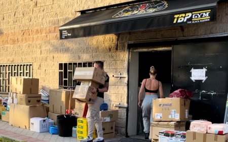 De Carabanchel a Valencia: así funciona uno de los puntos de recogida para los afectados por la dana