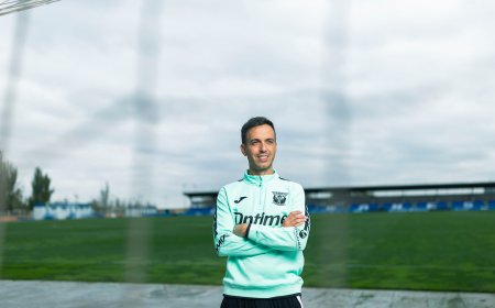 Borja Jiménez, entrenador del Leganés: “Lo que más me piden los jugadores es cariño”