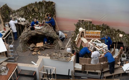Los belenes de Almeida para “celebrar el nacimiento del niño Dios”