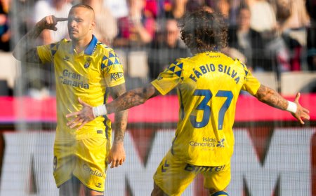 Barcelona - Las Palmas en directo | Fabio Silva vuelve a adelantar a los canarios