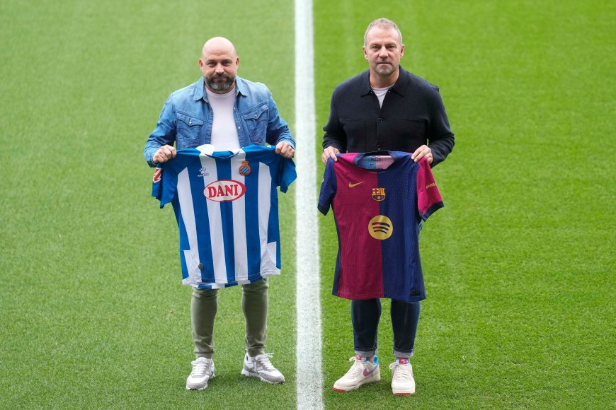 Barcelona - Espanyol en directo | Olmo y Fort entran en el once titular