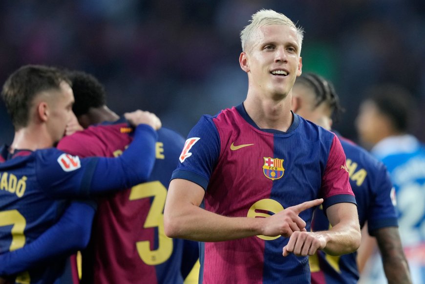 Barcelona - Espanyol en directo | Los azulgrana vencen en el derbi con un doblete de Olmo y un tanto de Raphinha