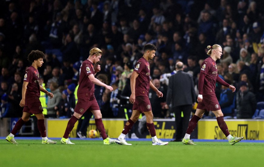 Claves de la crisis del Manchester City: cuatro salidas, cuatro derrotas con la defensa mermada por las bajas y sin Rodri