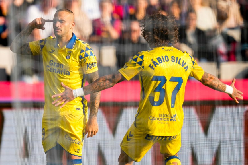 Barcelona - Las Palmas en directo | Fabio Silva vuelve a adelantar a los canarios