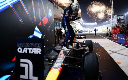 Verstappen saca los codos en el GP de Qatar