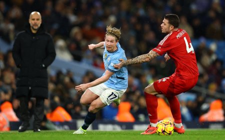 Kevin de Bruyne frena la caída del City