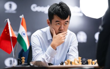 Mundial de ajedrez | Ding aumenta la presión sobre Gukesh con otro empate