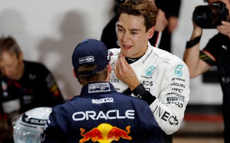 Russell acusa a Verstappen: “Me dijo que me pondría la jodida cabeza contra el muro”