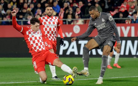 Girona - Real Madrid, en directo | Bellingham adelanta a los blancos al filo del descanso