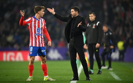 Pablo Barrios marca el paso de la recuperación del Atlético