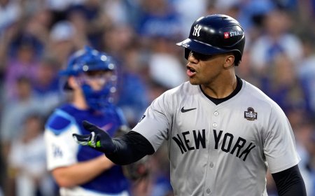 El jugador de béisbol dominicano Juan Soto firma un contrato récord de 765 millones de dólares con los New York Mets