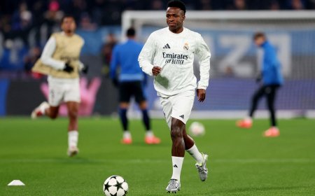 Atalanta - Real Madrid en directo | Vinicius entra en el once titular