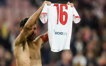 Navas: “Lo he dado todo hasta el último día, por mi Sevilla, España, Puerta y Reyes”