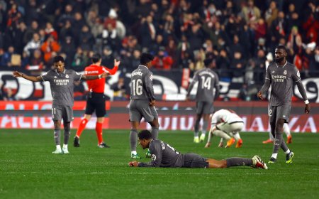 El Rayo corta el paso al Madrid en Vallecas