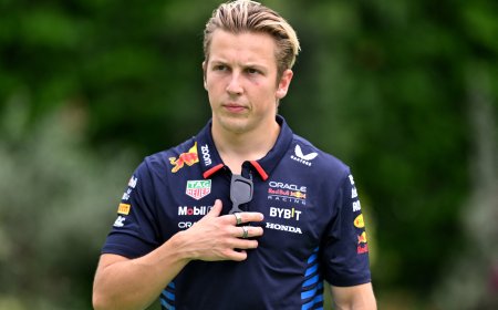 Red Bull confirma a Liam Lawson como sustituto de Checo Pérez