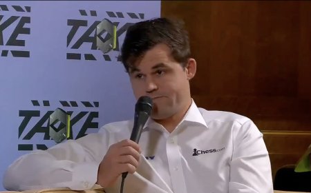 Carlsen rectifica, elogia al presidente de la FIDE y jugará el Mundial Relámpago de ajedrez con pantalones vaqueros