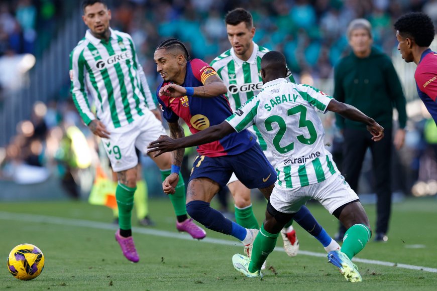 Betis - Barcelona, en directo | Lewandowski marca el primero para los azulgrana