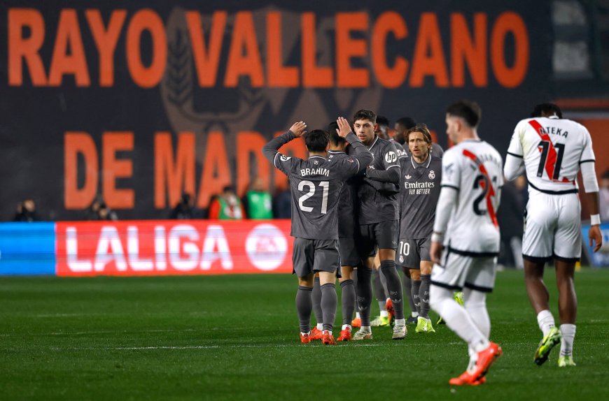 Rayo Vallecano - Real Madrid en directo | Los blancos se marchan con empate al descanso