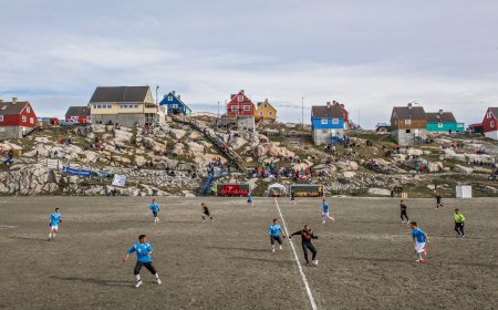 Deshielo en la selección de fútbol de Groenlandia