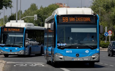 Los autobuses de EMT Madrid serán gratuitos para la vuelta al cole el 8 y el 9 de enero
