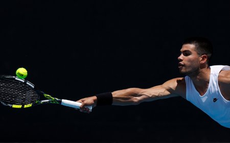 Carlos Alcaraz: “¿Un golpe? Me quedo con el revés de Agassi”