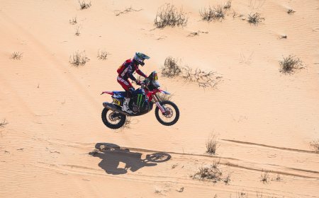 Tosha Schareina se lleva la penúltima etapa del Dakar, pero no la gloria