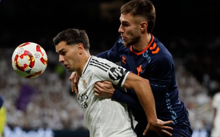 Copa del Rey en directo | Vinicius marca el segundo de los blancos