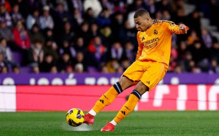 Valladolid - Real Madrid en directo | Los de Ancelotti ganan al descanso tras el gol de Mbappé